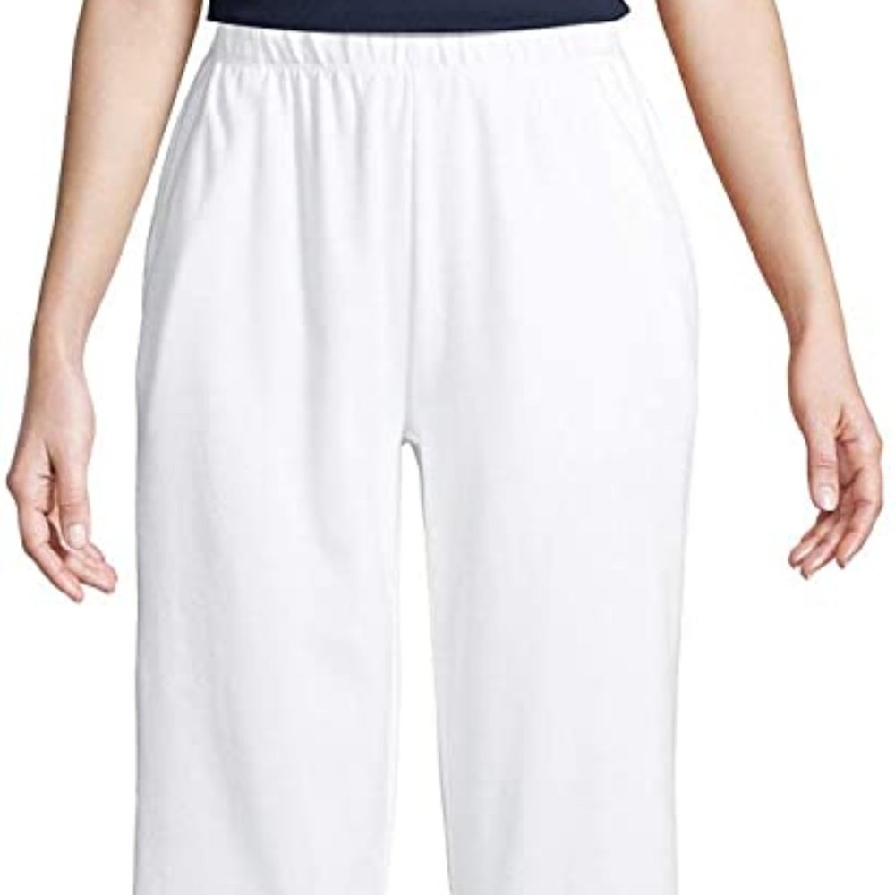 Land's End Women's Sport Knit High Rise Capri Pant